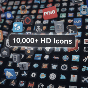 10,000+ High Definition PNG Icon Pack