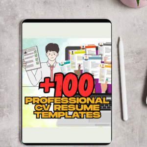 100 pro cv templates