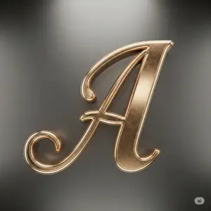 Font Lettre A