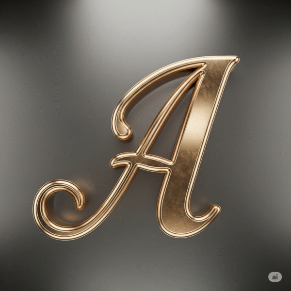 Font Lettre A