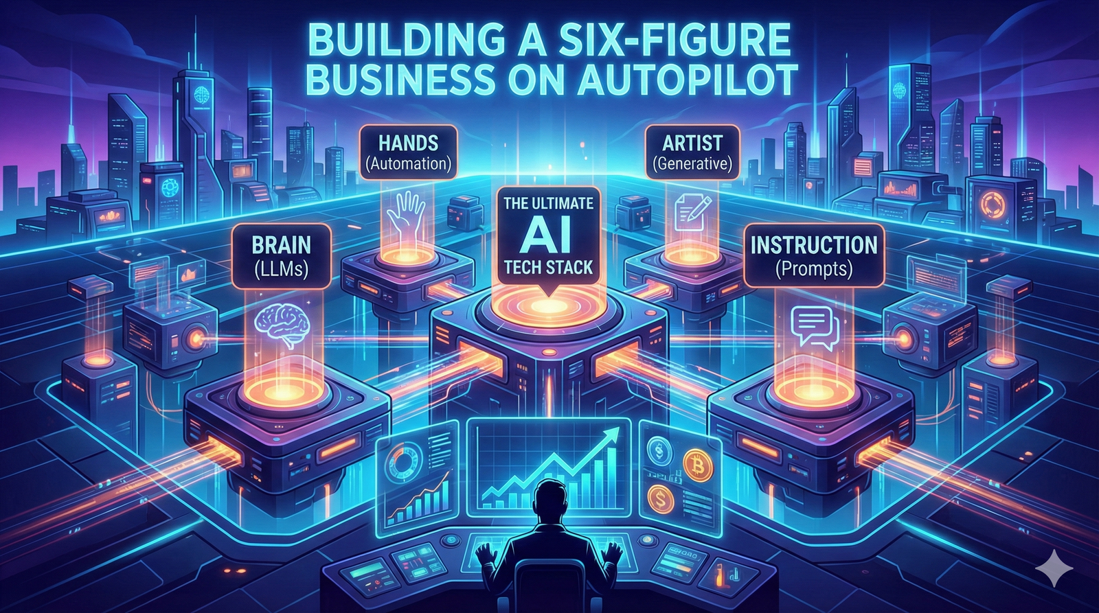 The Ultimate AI Tech Stack: Building a Six-Figure Business on Autopilot
