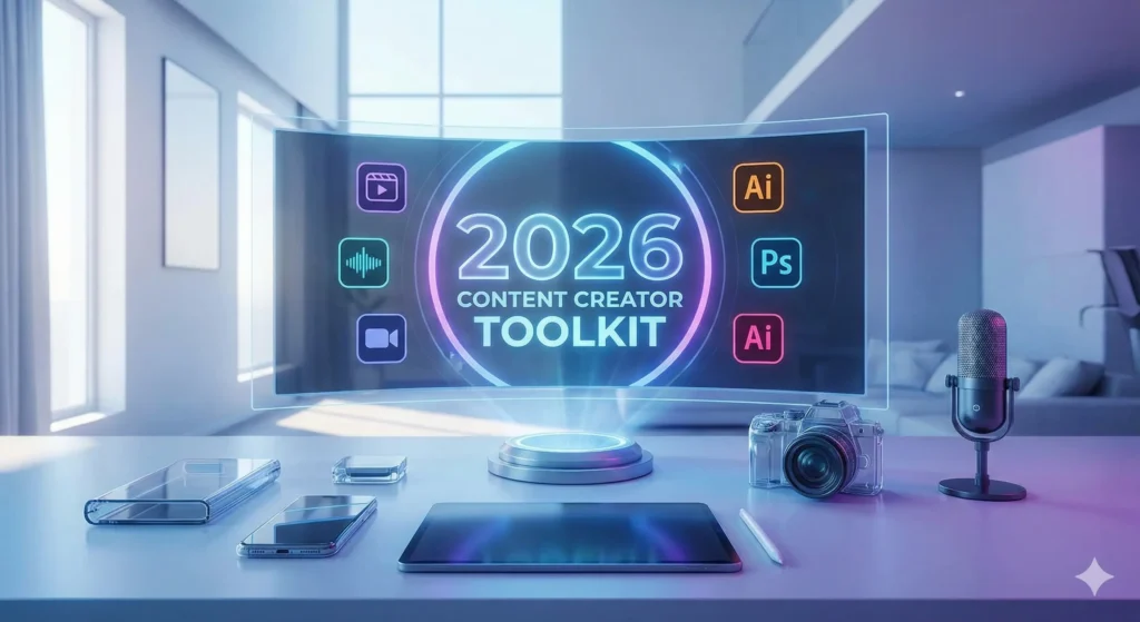 The Ultimate Content Creator Toolkit 2026: The Only Tools You Need to Scale